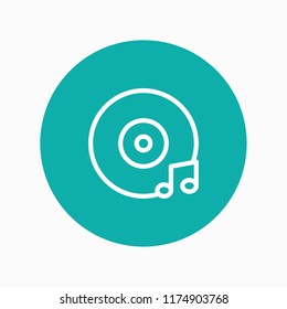 music icon vector