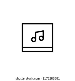 music icon vector