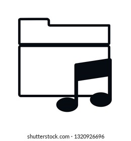 music icon vector