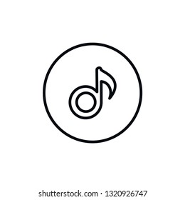 music icon vector