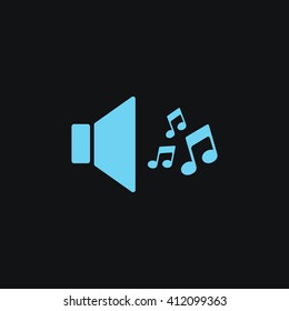 music icon vector