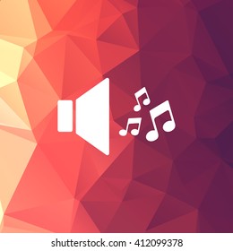 music icon vector