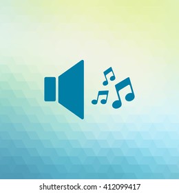 music icon vector