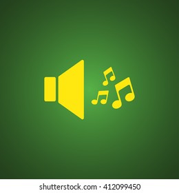 music icon vector