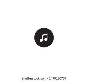 music icon vector design element logo template