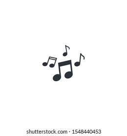 music icon vector design element logo template