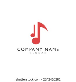 music icon vector design element logo template