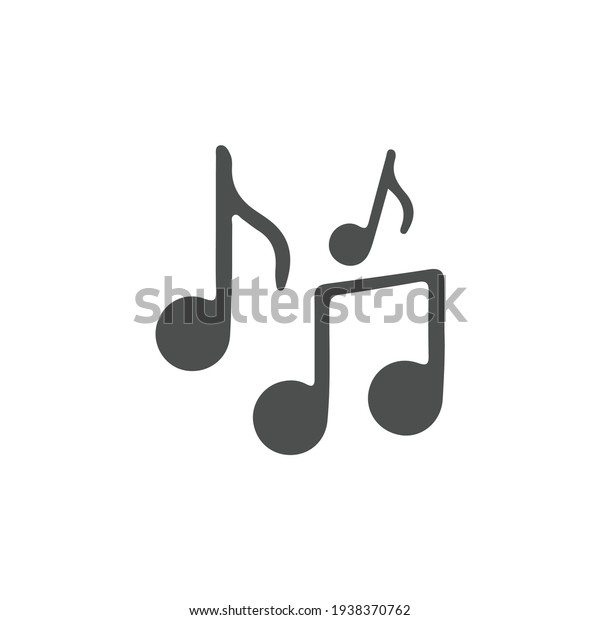 music icon\
vector design element logo\
template