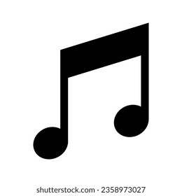 Ilustración de diseño de vectores de iconos de música