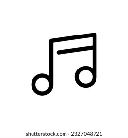 music icon vector design, note music
