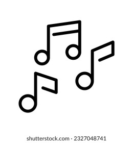 music icon vector design, note music
