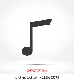 Music Icon, Vector EPS 10 illustration style