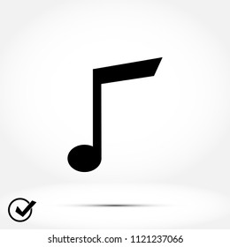 Music Icon, Vector EPS 10 illustration style