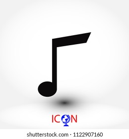 Music Icon, Vector EPS 10 illustration style
