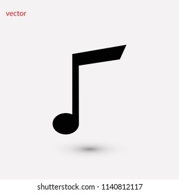 Music Icon, Vector EPS 10 illustration style