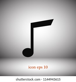 Music Icon, Vector EPS 10 illustration style