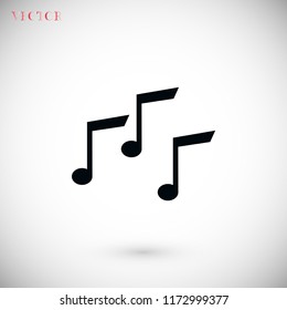 Music Icon, Vector EPS 10 illustration style