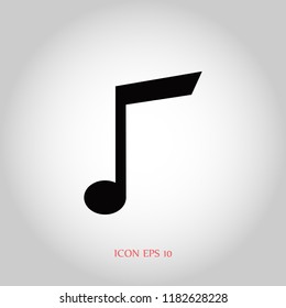 Music Icon, Vector EPS 10 illustration style