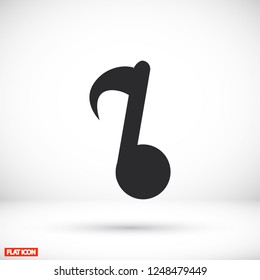 music icon. Vector, Eps 10