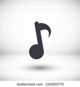 music icon. Vector, Eps 10