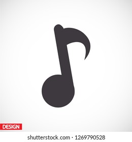 music icon. Vector, Eps 10