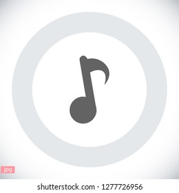 music icon. Vector, Eps 10