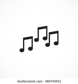 Music Icon, Vector EPS 10 illustration style