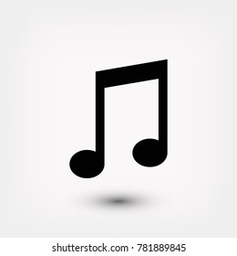 Music Icon, Vector EPS 10 illustration style