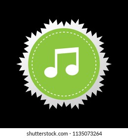music icon vector illustration