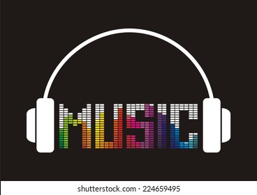 Music Icon. Vector Illustration.