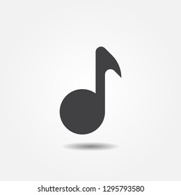 Music icon. Vector illustration eps 10