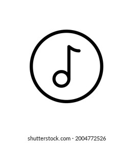 music icon and  Vector illustration isolated on a white background. Premium quality for mobile apps, user interface, presentation, and website. pixel perfect icon