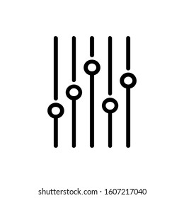 music icon vector illustration logo template for many purpose. Isolated on white background