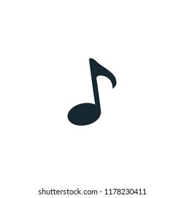 music icon vector logo template
