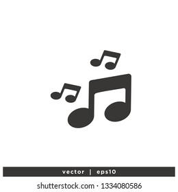 Music Icon Vector logo template
