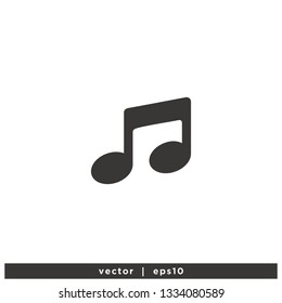 Music Icon Vector logo template