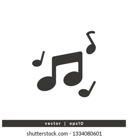 Music Icon Vector logo template