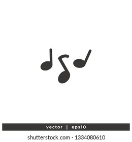 Music Icon Vector logo template