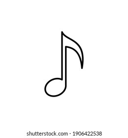 Musiksymbol, Vektorgrafik. Musiksymbol-Vektorgrafik