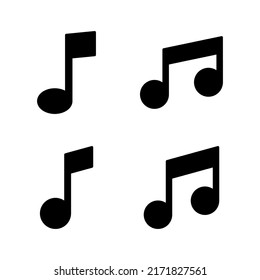 Musiksymbol, Vektorgrafik. Notenmusikzeichen und -symbol