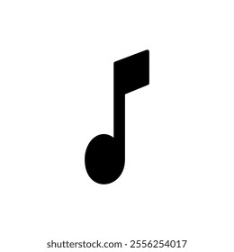 Music icon vector. note music sign and symbol