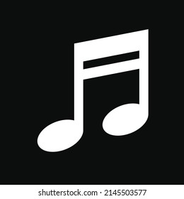 music icon vector, music sign vector