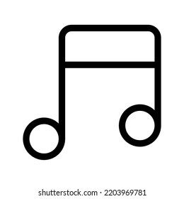 Music Icon Vector Symbol Design Illustration