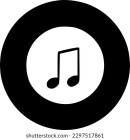 Music icon vector symbol design illustration