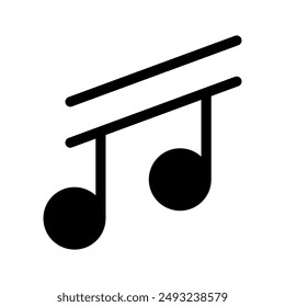 Music Icon Vector Symbol Design Illustration