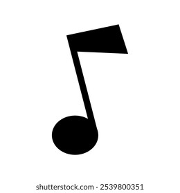 Ilustración de diseño de símbolo de Vector de icono de música