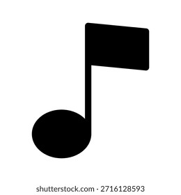 Ilustración de diseño de símbolo de Vector de icono de música