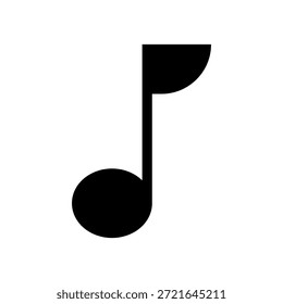 Ilustración de diseño de símbolo de Vector de icono de música