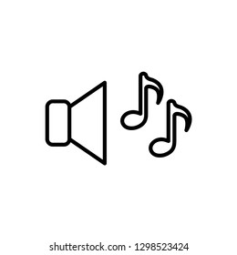 music icon vector template