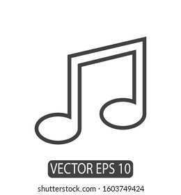 music icon vector template design